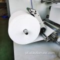 Máquina de fabricação de algodão alcoólico totalmente automática
